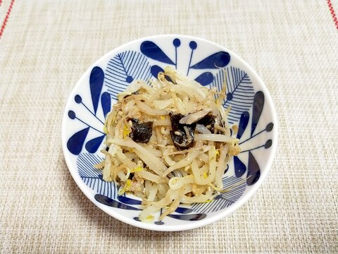 電子レンジで☆もやしの焼海苔ナムル